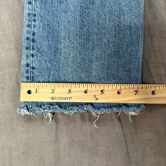 Everlane Women's Jeans The Way High Light Wash 29R 28x26 Y2K Mom Jeans - Picture 7 of 10